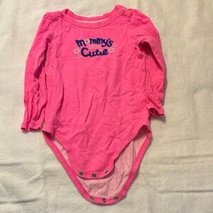 Jumping Beans Pink 'Mommy's Little Cutie' Bodysuit